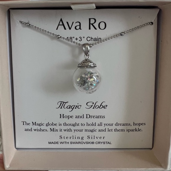 Ava Ro Magic Globe Necklace 